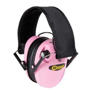 Caldwell E-MAX Low Profile Hearing Protection - Pink