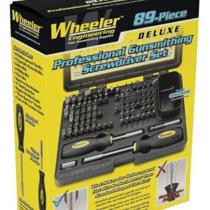Wheeler Engineering 89-Piece Professional Gunsmithing Screwdriver Set