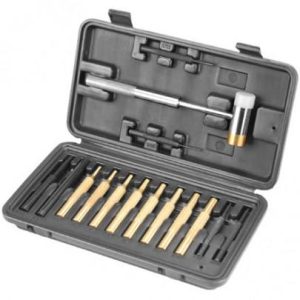 Wheeler Hammer and Punch Set with Plastic Case