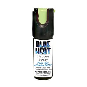 Personal Security Products Eliminator Blue Heat Pepper Spray 1/2 oz with Blue Dye