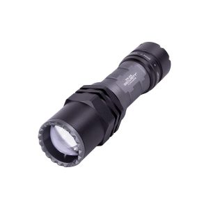 Police Security Flashlights Long Throw 400 Lumens Black