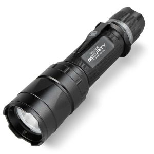 Police Security Flashlights Trac Tact RX Flashlight 1500 Lumens Black