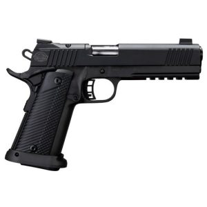 RIA USA 1911 A2 Tac Ultra AOS Handgun 9mm Luger 16rd Magazine 5" Barrel Black