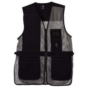 Browning Trapper Creek Mesh Shooting Vest Grey S