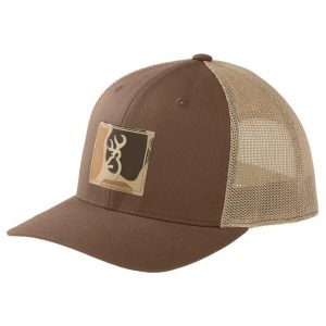 Browning Cypress Cap Major Brown with Vintage Tan Camo
