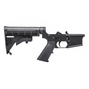Aero Precision AR15 Standard Complete Lower Receiver - Anodized Black