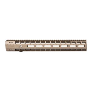 Aero Precision AR15 15" Enhanced M-LOK Handguard Gen 2 - FDE Cerakote (NO BAR Barrel Nut)