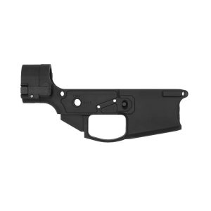 Shield Arms SA-15 Stripped Folding Lower Receiver 5.56/300 Folding Billet Black