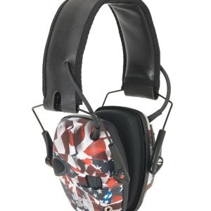 Howard Leight Impact Sport Electronic Earmuff - Flag edition 22dB