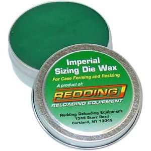 Redding Brand Imperial Sizing Die Wax Green - 2 oz Tin