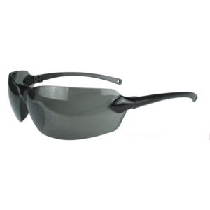 Radians Overlook Shooting Glasses Black with Smoke Lens