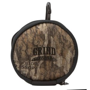 The Grind Pot Call Holder Mossy Oak Bottomland