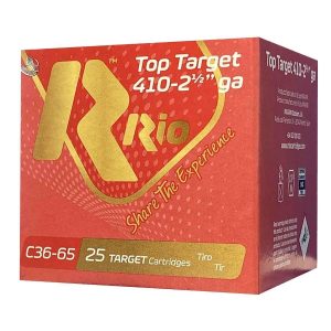 Rio Top Target Shotshells 410ga 2-1/2" 1/2oz 1200 fps #8 25/ct
