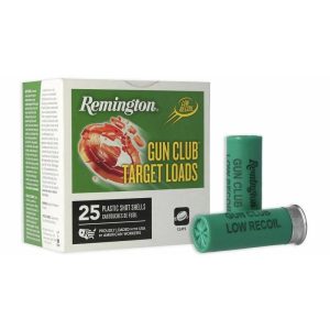 Remington Gun Club Target Shotshells 12ga 2-3/4" 1-1/8oz #8 1100 fps 25/ct