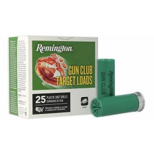 Remington Gun Club Target Load 12 ga 2 3/4" 2 3/4 dr 1 1/8 oz #9 1145 fps - 250/ct case (10boxes of 25)