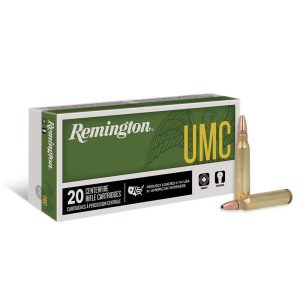 Remington UMC Rifle Ammunition .223 Rem 55 gr FMJ 3240 fps 200/ct Case(10-20/ct Boxes)
