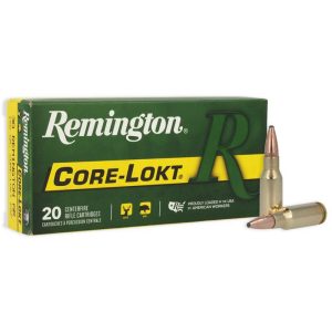 Remington Core-Lokt Rifle Ammunition .30 Rem AR 150 gr PSP 2575 fps 20/ct