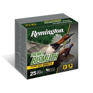 Remington Premier Bismuth Shotshells 12ga 3 in 1-3/8oz #2 1400 fps 25/ct