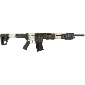 SDS Arms TAR 12 SP Splatter Camo AR-Style Semi Auto Shotgun 12ga 3" Chamber 5rd Magazine 18.5" Barrel