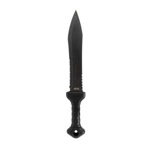 SOG Phantom Strike II Machete Fixed Knife 12-3/5" Spear Point Blade Black