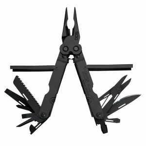SOG Powerlock Scissors Black Multi-Tool with Nylon Pouch