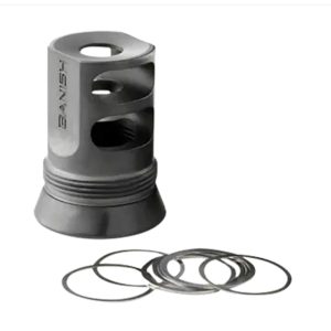 Banish 4673 30-Gold/46 Muzzle Brake 5/8x24 Black