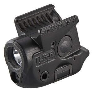 Streamlight TLR-6 Rail-Mounted Tactical Light with Integrated Red Aiming Laser - Sig Sauer P365
