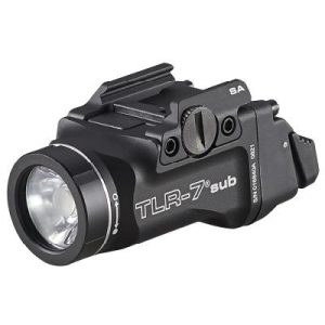 Streamlight TLR-7 Glock Sub Ultra-Compact Tactical Gun Light Black 500 Lumens