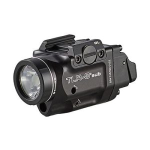 Streamlight TLR-8 Sub Compact Rail Mounted Tactical Light with Red Laser for Hellcat