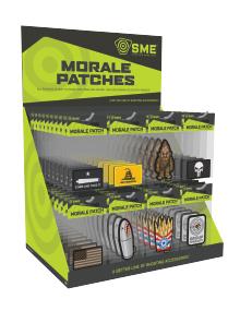 SME Assorted Morale Patch Display 144/ct