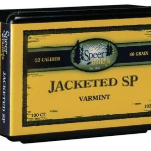 Speer Varmint Soft Point Rifle Bullets .224 cal .224" 40 gr JSP 100/ct