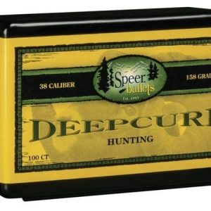 Speer Deep Curl Handgun Hunting Bullets .38 cal / .357 Mag .357" 158 gr DCHP 100/ct