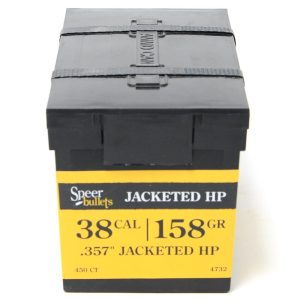 Speer Jacketed Handgun Bullets .38/.357 Mag .357" 158 gr UCHP 450/ct