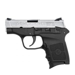 Smith & Wesson M&P Bodyguard 380 Engraved Handgun 380 ACP 6rd Magazine 2.75" Barrel Silver Slide with Black Frame USED