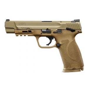 Smith & Wesson M&P 9 2.0 Handgun 9mm 17/rd 5" Barrel FDE Thumb Safety USED