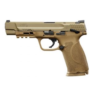 Smith & Wesson M&P 40 M2.0 Handgun .40 S&W 15rd Magazine 5" Barrel FDE Thumb Safety USED