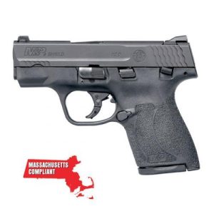 S&W M&P 9 SHIELD M2.0 Handgun 9mm Luger 7rd Magazines 3.1" Barrel Manual Thumb Safety MA Compliant USED