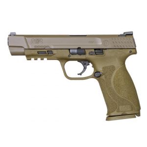 Smith & Wesson M&P 9 M2.0 Handgun 9mm 17/rd 5" Barrel FDE No Thumb Safety USED