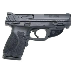 S&W M&P9 M2.0 Compact Handgun 9mm Luger 15rd Magazine 4" Barrel Thumb Safety CT Green Laserguard - USED