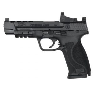 S&W Performance Center M&P 9 M2.0 Handgun 9mm Luger 17rd Magazine 5" Barrel with Crimson Trace Red Dot Optic USED