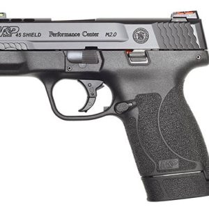 S&W Performance Center Ported M&P 45 SHIELD M2.0 .45 ACP 3.3" Barrel Hi Viz Sights-USED