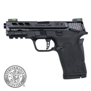 S&W Performance Center M&P 380 SHIELD EZ M2.0 Handgun .380 Auto 8rd Magazine 3.8" Black Ported Barrel