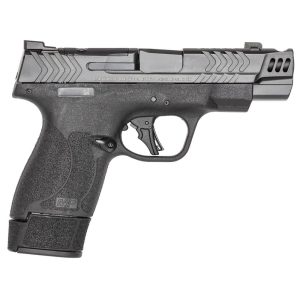 S&W PC M&P 9 Shield Plus Carry Comp Handgun 9mm Luger 10/13/15rd Magazines 4" Barrel Optic Ready No Thumb Safety