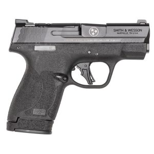 USED Smith & Wesson M&P 9 Shield Plus OR TN Logo Handgun 9mm Luger 10rd Magazine 3.1" Barrel Night Sights Thumb Safety