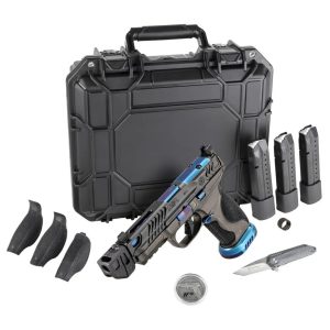 S&W PC M&P 9 Metal HD Spec Series V Handgun 9mm Luger 23rd Magazines(3) 4.9" Barrel w/Compensator Tall Night Sights Gray