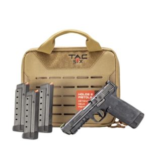 Smith & Wesson M&P 22 Magnum Range Bag Bundle .22 WMR 30rd Magazines (4) 5" Barrel Black Optic Ready Range Bag