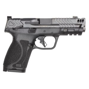 S&W PC M&P 9 M2.0 Compact Carry Comp OR Handgun 9mm Luger 10rd Magazines(2) 4.25" Barrel Thumb Safety Black/Gray