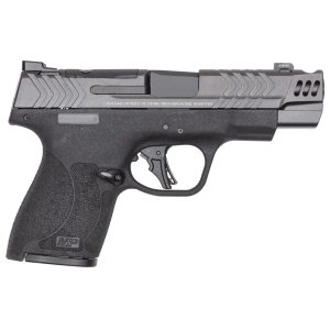 S&W PC M&P 9 Shield Plus Carry Comp Handgun 9mm Luger 10rd Magazines(2) 4" Barrel Thumb Safety