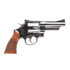 USED Smith & Wesson N Frame Model 27 Handgun .357 Mag 6rd Capacity 4" Barrel Wood Grips