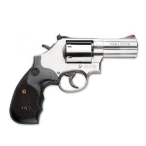 Smith & Wesson L-Frame Model 686 Plus Handgun .357 Mag 7rd Capacity 3" Barrel Silver with Black